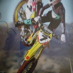 James Bubbu Stewart autographed picture poster